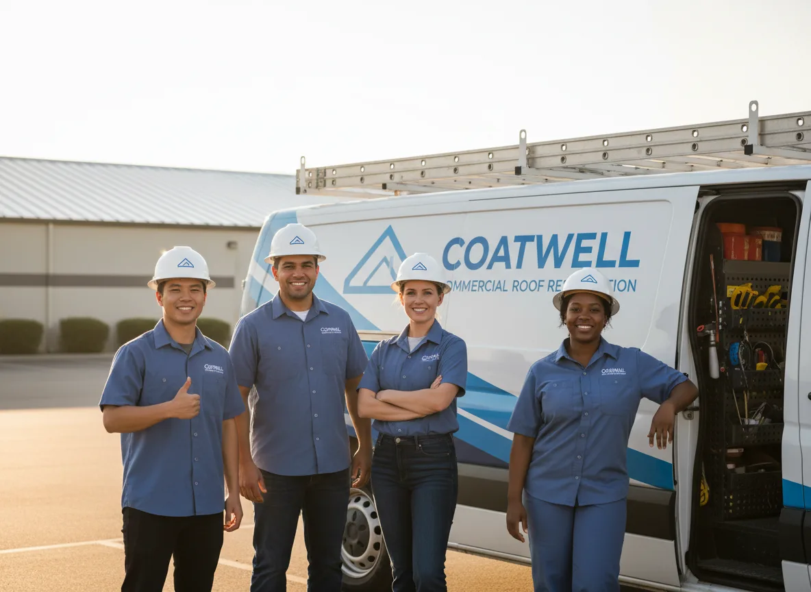 Commercial roof coating company in Tyrone, GA